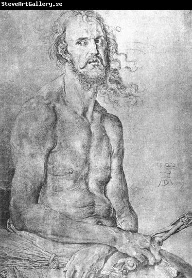 Albrecht Durer Self-Portrait as the Man of Sorrows